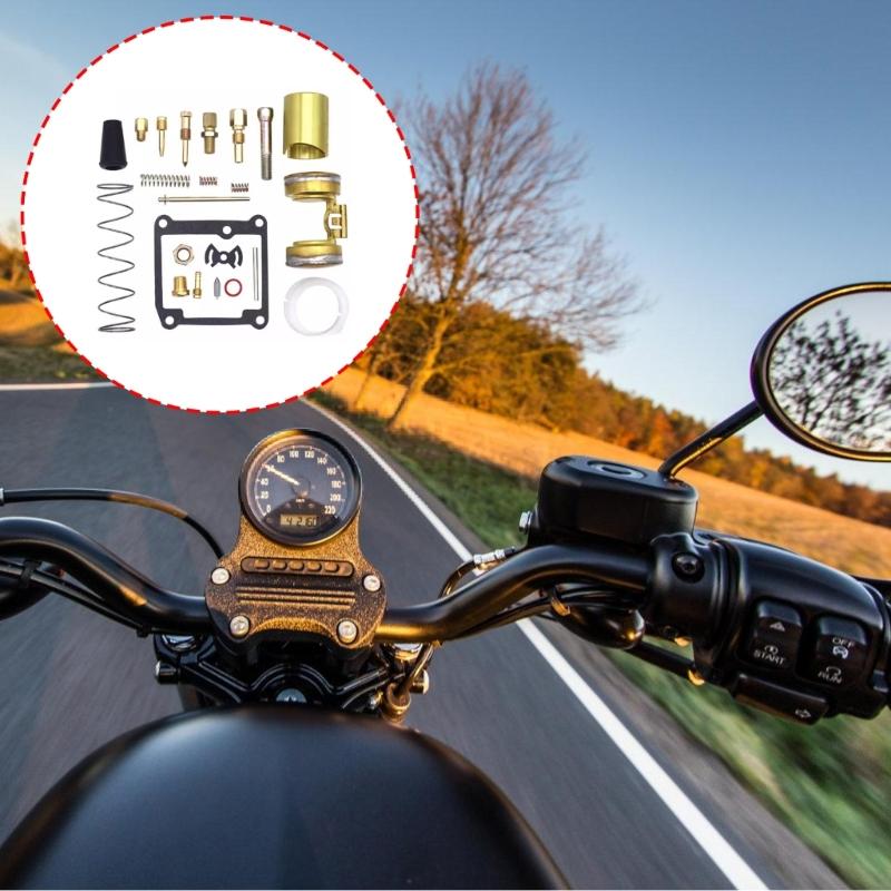 Universal Motorcycle Carburetor Overhaul Kit Easy Installation Without Specializes Tool Carburetors Repair for Bikes