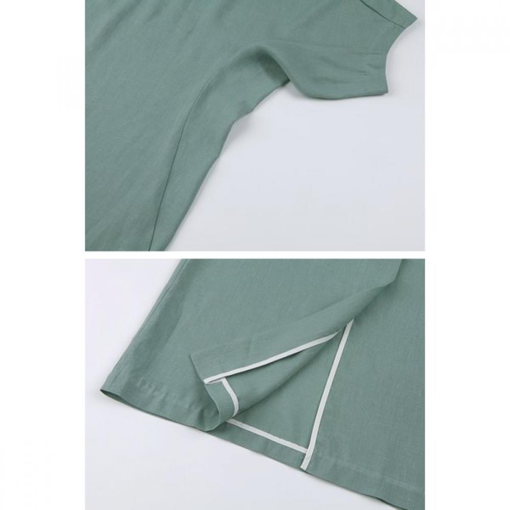 GOHUNABI Dress Mint Rivajurang