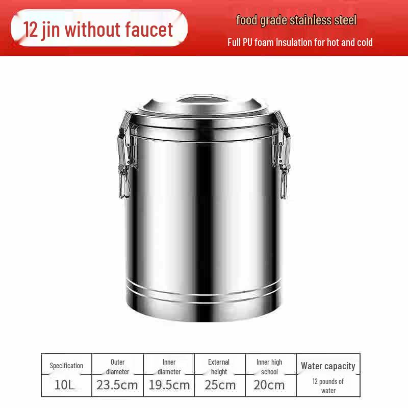 Fango Commercial Stainless Steel Insulated Cooler Bucket