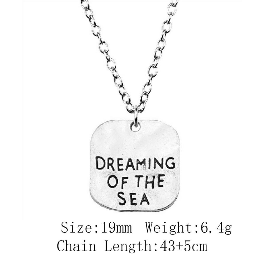 2025 Trend Chain Necklace Men Best Friendship Encouragement Tags Tarot Necklace On The Neck 43cm Chain Ornaments For Home Pendants And Necklaces