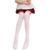 Women's Thigh High Socks Lolitas Gothic Over Knee Stockings Bow Lace Up Long Stockings Sweet Summer Ruffle Trim Socks