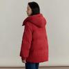 INMAN Vintage Embroidered Hooded Corduroy Down Jacket