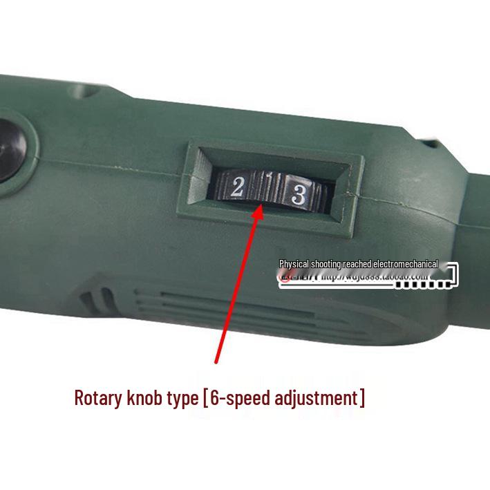 DF-6 Scraper Machine Parts: Switch, Rotor, Stator Housing, Speed Knob, Blade Cover, Carbon Brushes