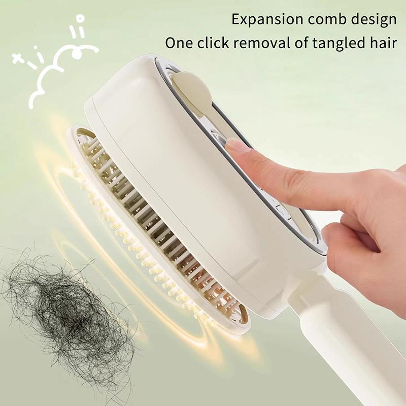 Hair Care Spray Massage Comb Electric Hair Massage Brush with Spray Function Aromatherapy Mist Detangling Anti Static Comb
