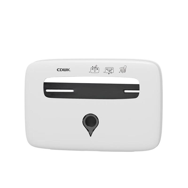 Miling Punch-Free Toilet Seat Paper Dispenser