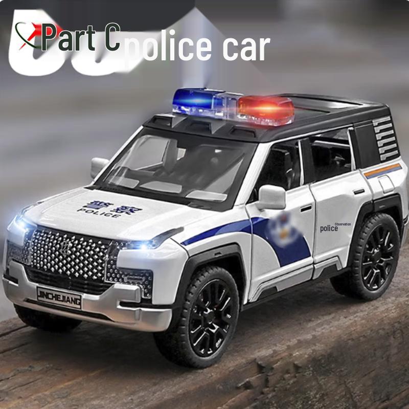 BYD Yangwang U8 Police SUV Die-cast Toy Model