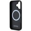 BMW Bmhmp16S23Pupdk Iphone 16 6.1 Czarny/Black Hardcase M Perforated Tricolor Line Magsafe