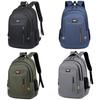 Backpack Sport Letter Reflective Strip Design Wear Resistant Double Bag Zipper