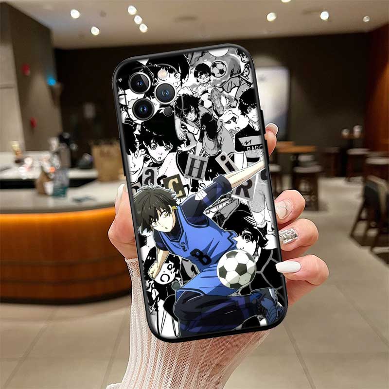 

NH25 Football Blue Lock New High-End Shell Phone Case for Redmi Note 13 14 Pro+ Plus A3 A3X 13X 13C 13R 14S 14C 14R Redmi 13C 5G