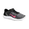 Nike Flex 2018 RN Comfortable Simple Non-Slip Low-Top Kids Running Shoes Kids sneaker Black White Red AH3437-001