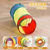 Cat Tunnel Rainbow 3-Way Collapsible Interactive Cat Toy Tube for Self-Entertainment