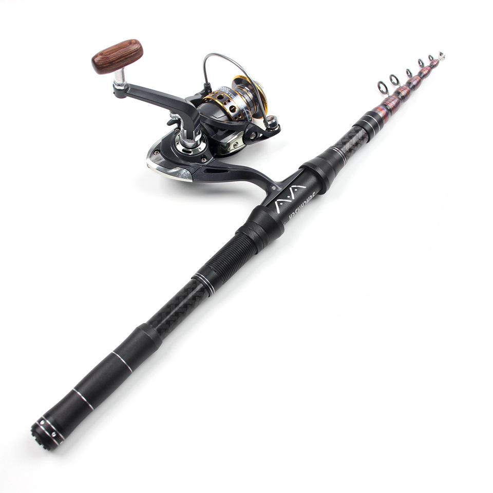 Universal Carbon Fiber Telescopic Fishing Rod for All Water Areas