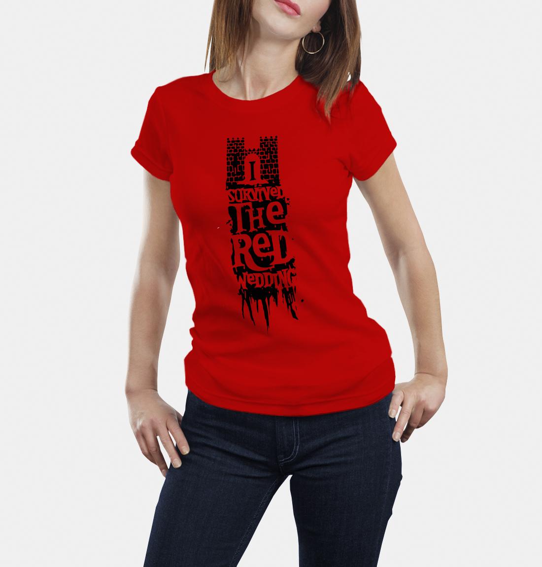 The Game Of Thrones Tshirt I survived the Red Wedding S