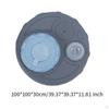 Water Cover Portable Threaded Double Lid Leakproof for Garden Transportation Tank Hiking Juice