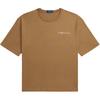 Polo Solid Color Logo Embroidered Casual Loose Short Sleeve T-Shirt Men Tops Brown Yellow MNPOTSH1N822280-270