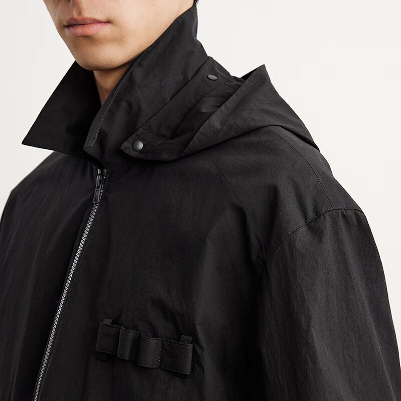 CROQUIS Men's 2025 Summer Loose Fit Hooded Jacket