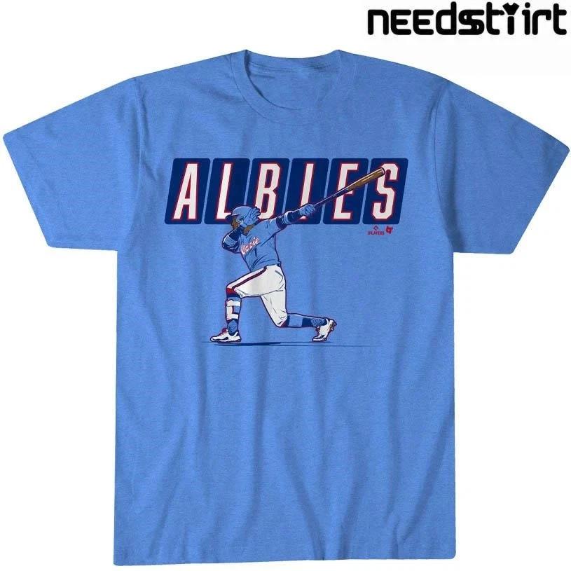 Ozzie Albies ATL Slugger Swing Shirt 3XL