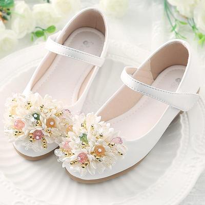 "Girls' Spring & Autumn Dress Shoes: Little Princess Casual Leather Footwear"