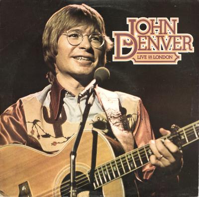 LP Record JOHN DENVER  Live In London RS1050 RCA Victor 1976 UK CountryFolk Used