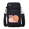 Casual mobile phone bag cute printing new messenger bag Korean version versatile small bag vertical change bag