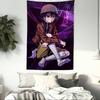 Anime Figure Mirai Nikki The Future Diary Anime Tapestry Hippie Flower Wall Carpets Dorm Decor Cheap Hippie Wall Hanging