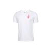 T Shirts Men's White Crew Neck Moderate Straight Fit CI9843-100
