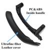 RHD Top-Qualität Auto-Innentürgriff mit Lederbezug Fahrerarmlehnenverkleidung für BMW X3 X4 F25 F26