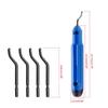 Deburring Tool Deburrer with Plastic Handle 360 Degree Rotatable Deburring Tool Plastic 3D Printer Burr Remove Tool