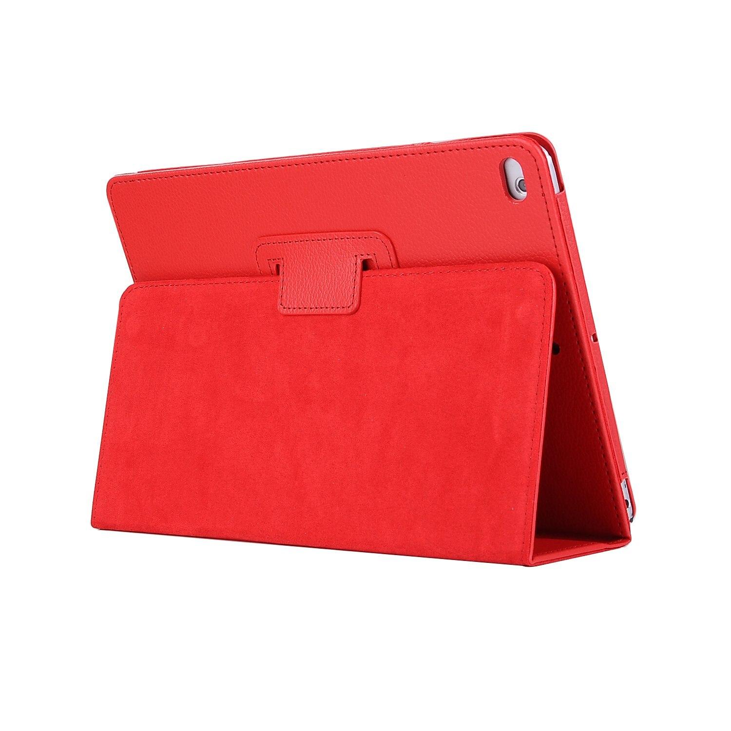 

Для iPad 10,2 дюйма, 7, 8, 9, чехол Air 2 Air 1 Funda для iPad Pro air 3, 10,5, 11 дюймов, чехол из искусственной кожи для iPad 9,7, 5, 6 поколения For iPad Mini 1/2/3 красный