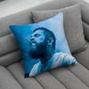 P-Post M-Malone Pillow Case Soft Cushion Cases for Farmhouse Sofa Decor Home Decorations and Protector