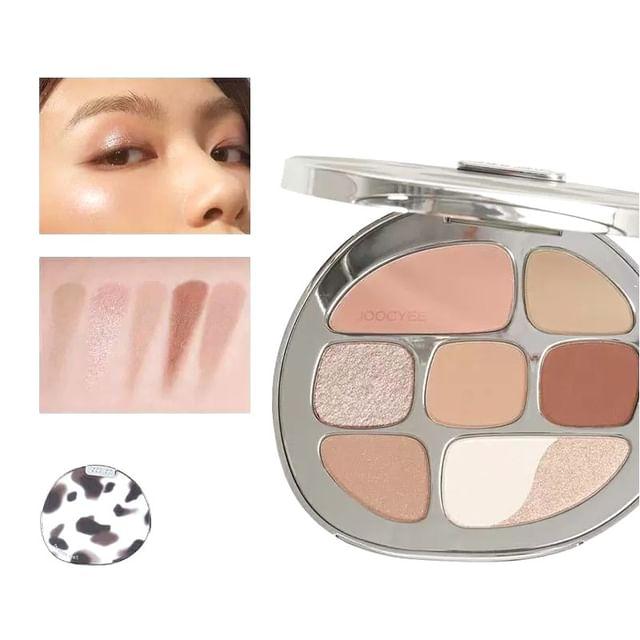 JOOCYEE - Multi-Eyeshadow Palette - Gray Pink Amber
