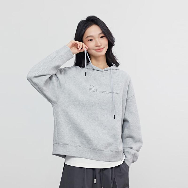 Elva' Island Women's Spring Long-Sleeve Hooded Sweatshirt