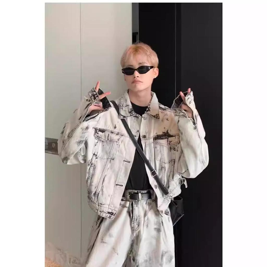 High Street Oversized Slim Fit Jeans: Autumn/Winter Hip Hop Style