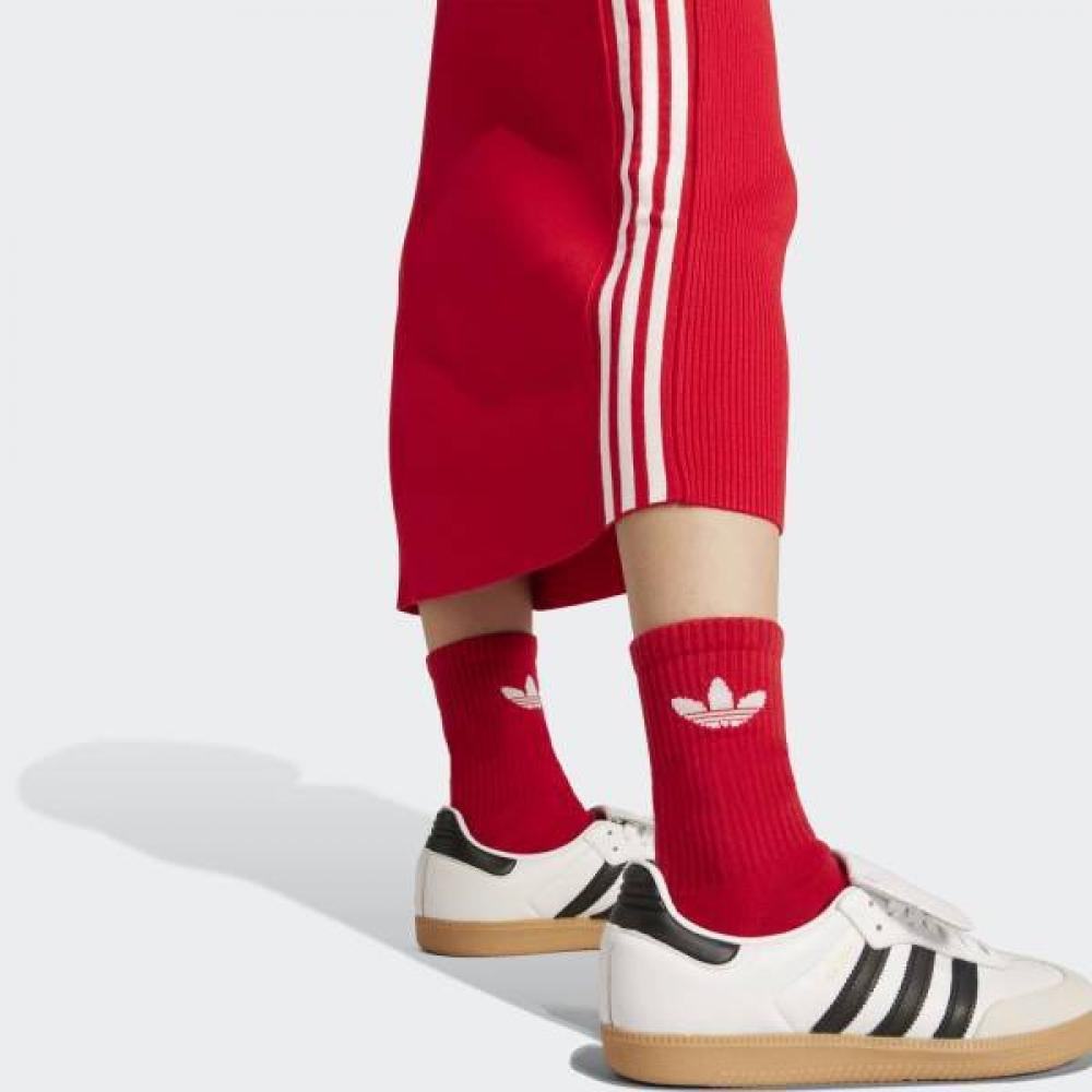 adidas ... Damen S Adicolor Gestrickter 3-Streifen-Rock AdidaS...