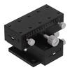 Sliding Stage Manual FineTuning Dovetail Guide Gear Rotating Translation Table XYDTS90 90x40mm