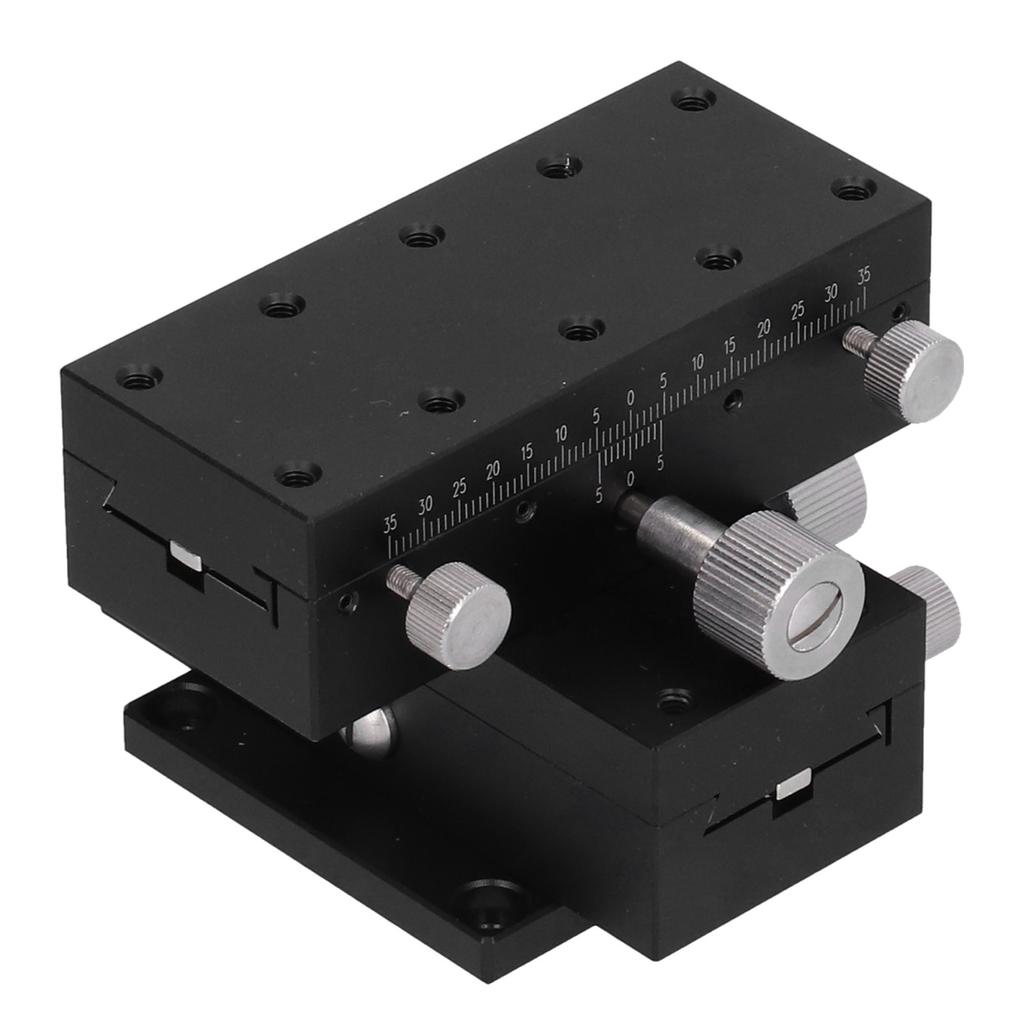 Sliding Stage Manual FineTuning Dovetail Guide Gear Rotating Translation Table XYDTS90 90x40mm