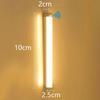 1Pc Wireless Rechargeable Led Motion Sensor Cabinet Light - Ideal For Closet, Kitchen, Wardrobe, Stairs - Battery Operated Night