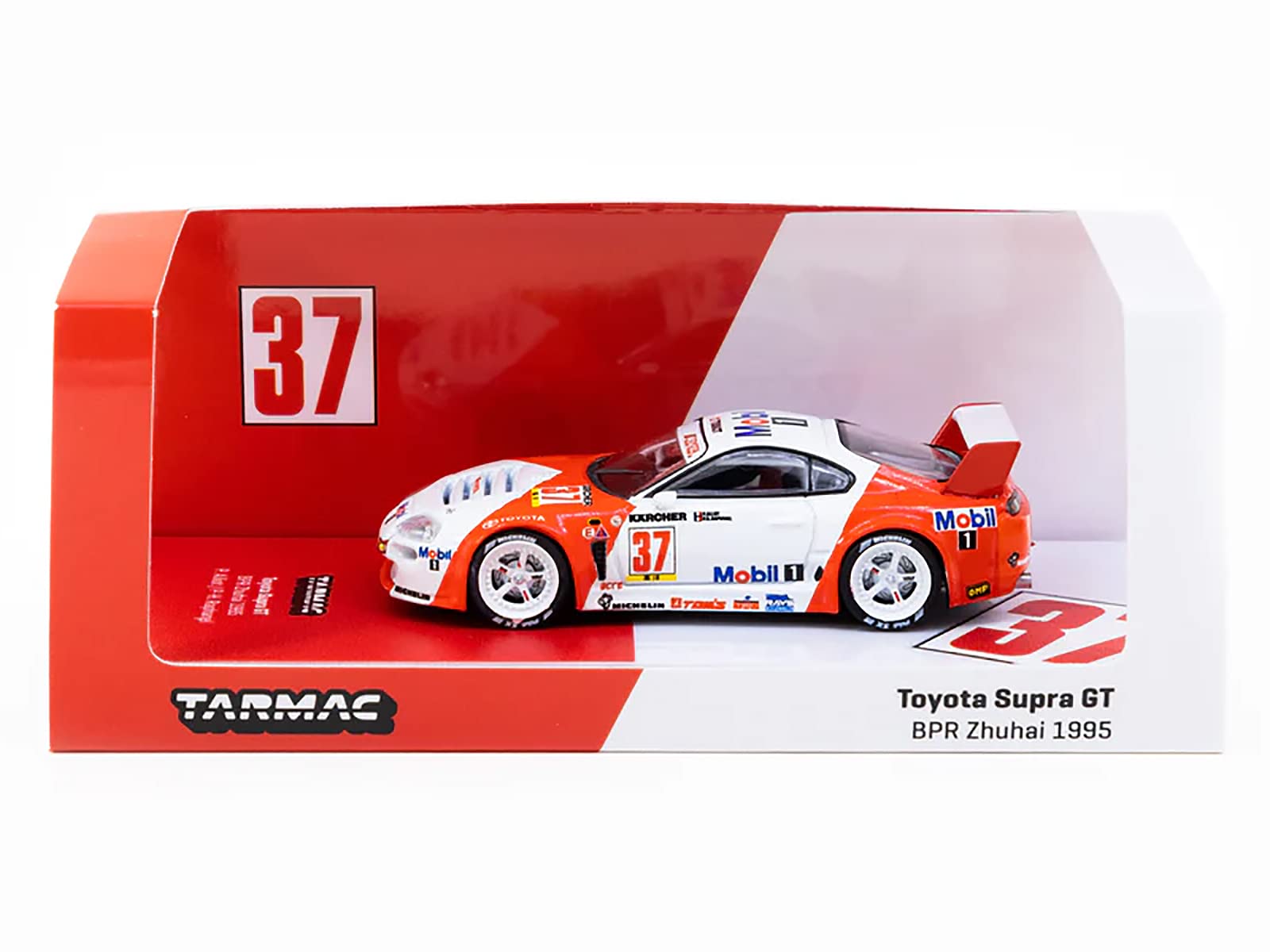 

Toyota Supra GT BPR Zhuhai 1/64 1995#37