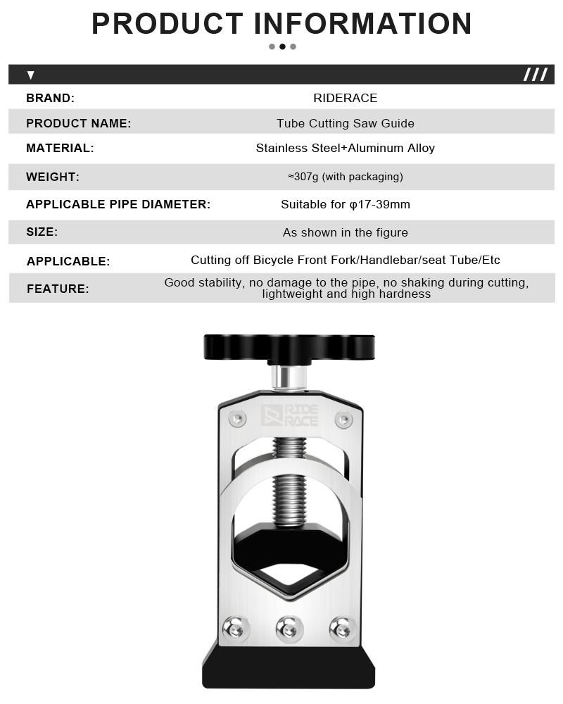 Bicycle Carbon Fibre Steerer Bar Cutter Fork Tube Seatpost Saw Tool 17-39mm For Bike Fork Fix Tube Handlebar Seatpost Pipe