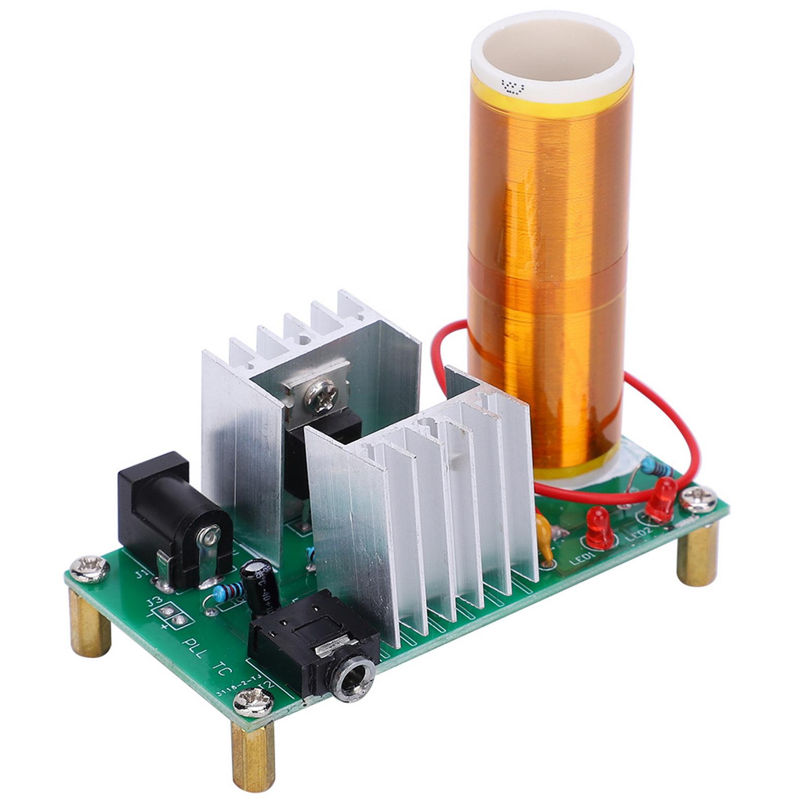 

Модуль котушки Тесла DIY Mini Assembly Plasma Speaker Electronics Kit 15W DC 1524V 2A