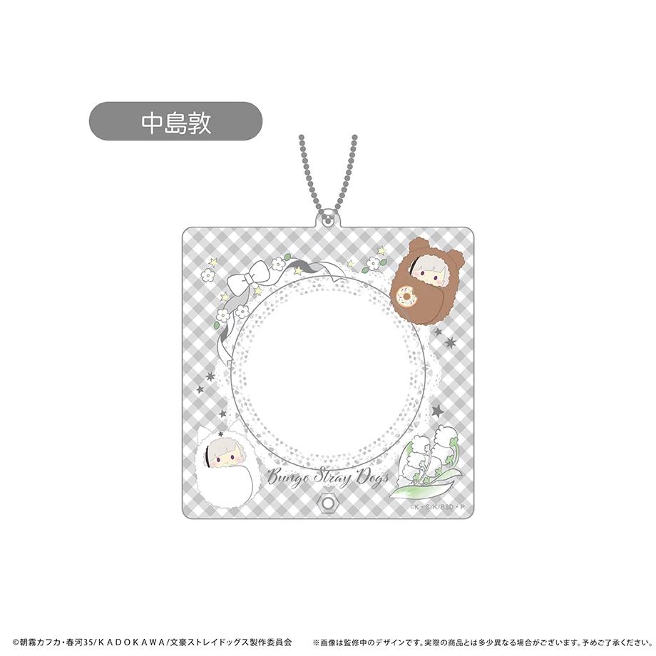 Bungo Stray Dogs Badge Display Case Can Badge Holder Box Official Merch Japanese Slots Acrylic Desk Stand Collection