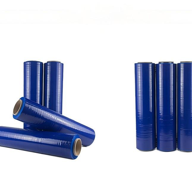 Blauer PE-Stretchfolie für industrielle Verpackung und Wicklung