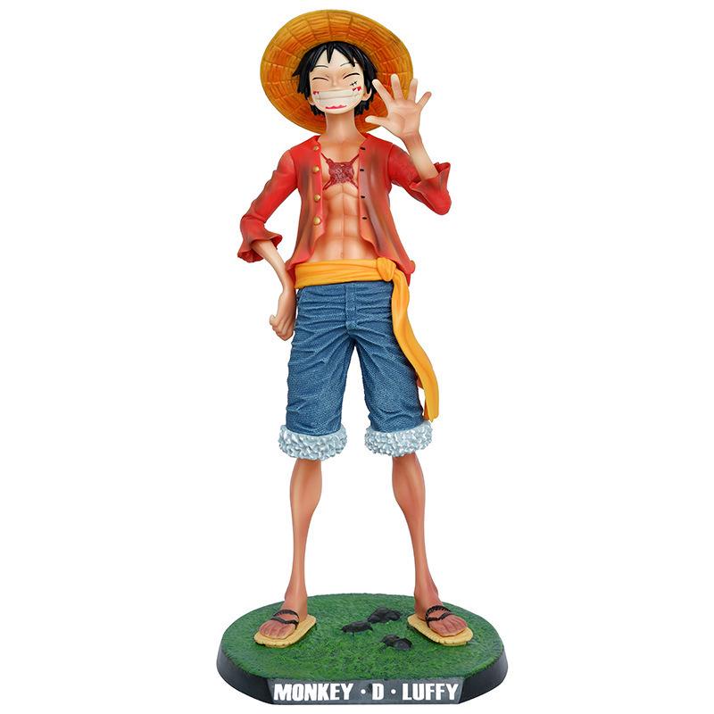 Straw Hat Luffy Large Smiling Figure Ornament - One Piece Model
