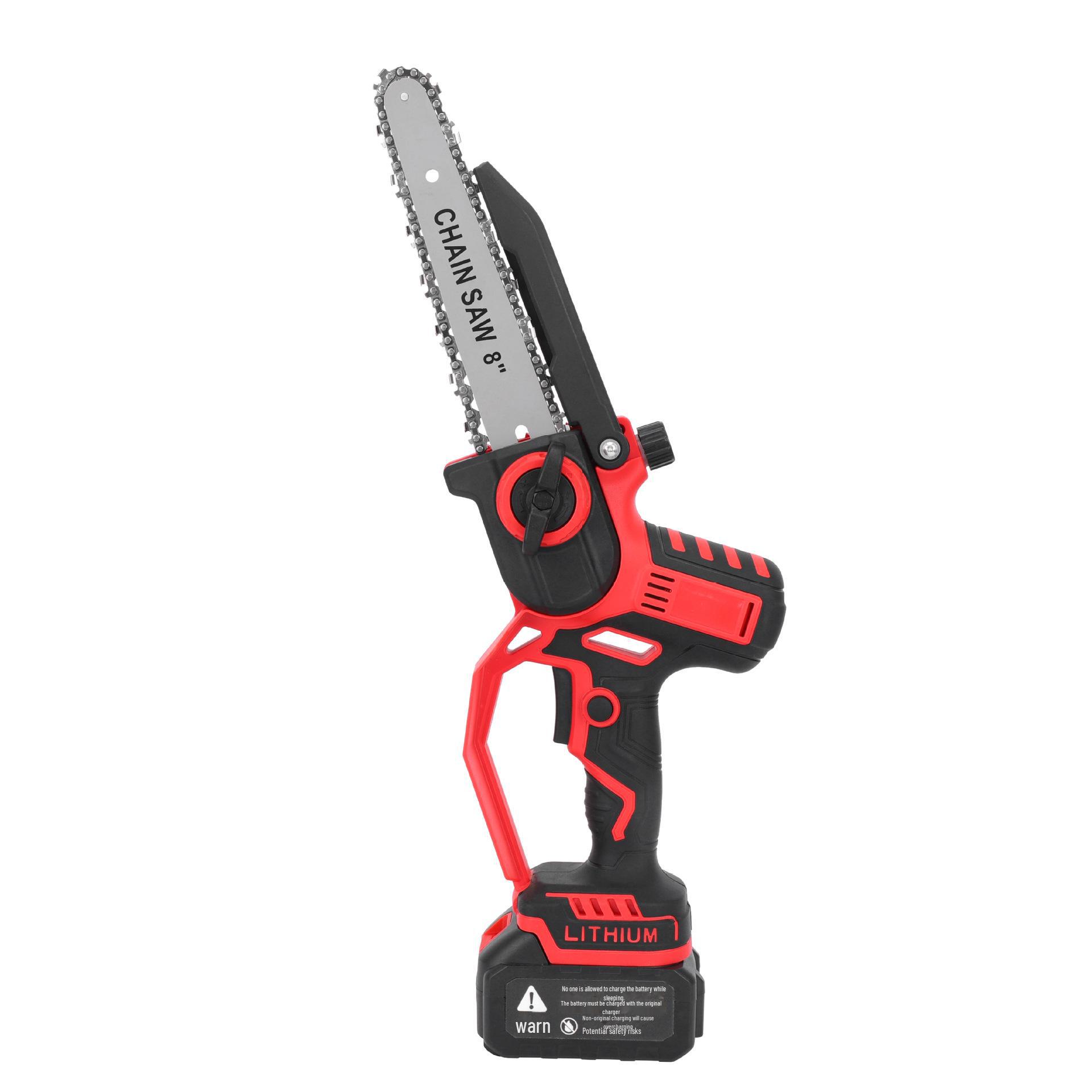 

8-дюймовая ручная бесщеточная перезаряжаемая электрическая цепная пила для домашнего хозяйства