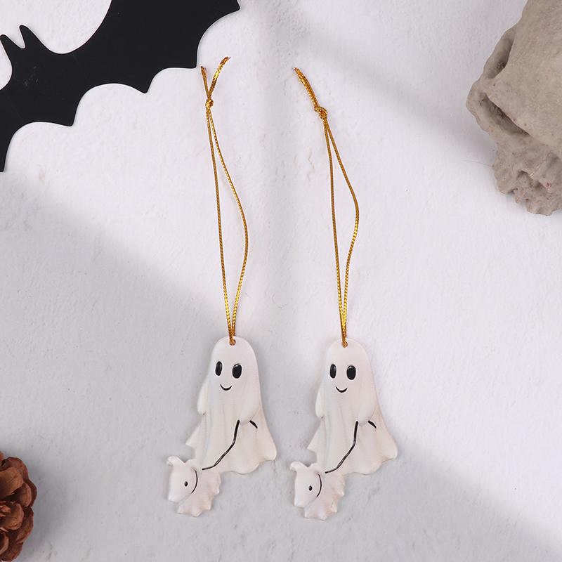Christmas Acrylic Cartoon Car Haning Pendants Merry Christmas Decor Tree Hangings