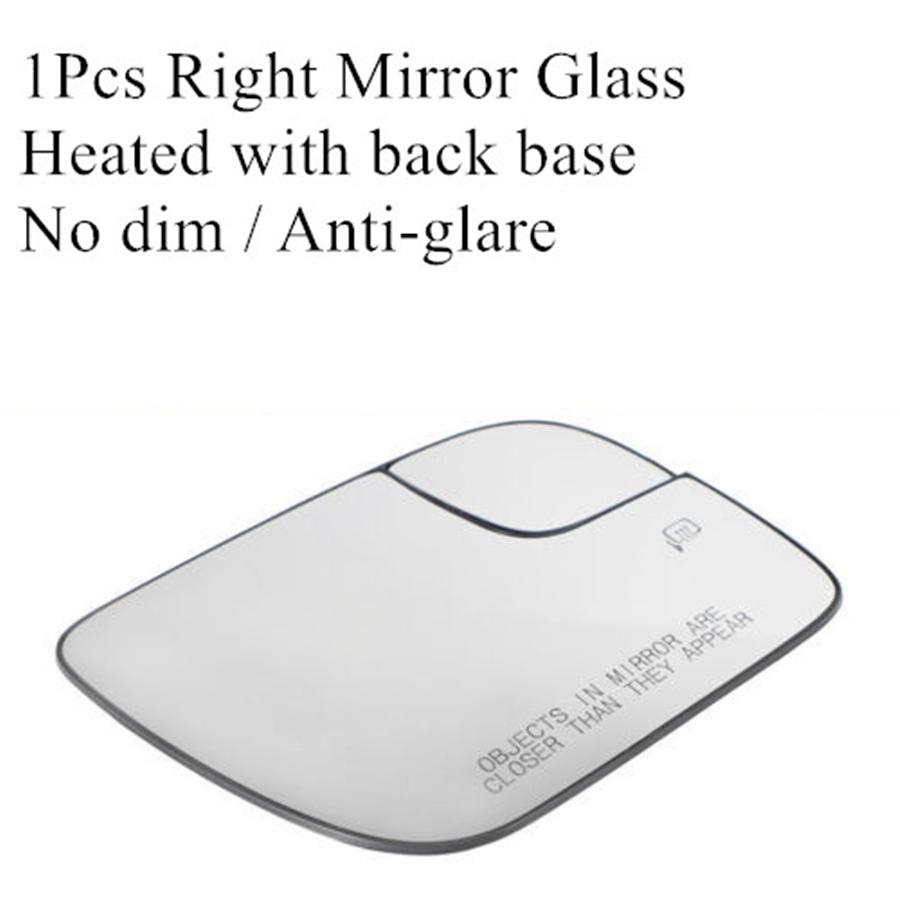 Right Side Wing Mirror Glass W/ Heated Fit For FORD Explorer 2011-2019