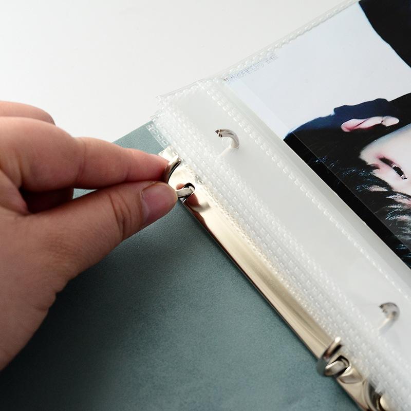 25pcs Page(4 Grids) Photo Card A5-Binder Kpop Albums Idol Cards Loose-leaf Collect Book Binder Photocard Holder HOT SALE