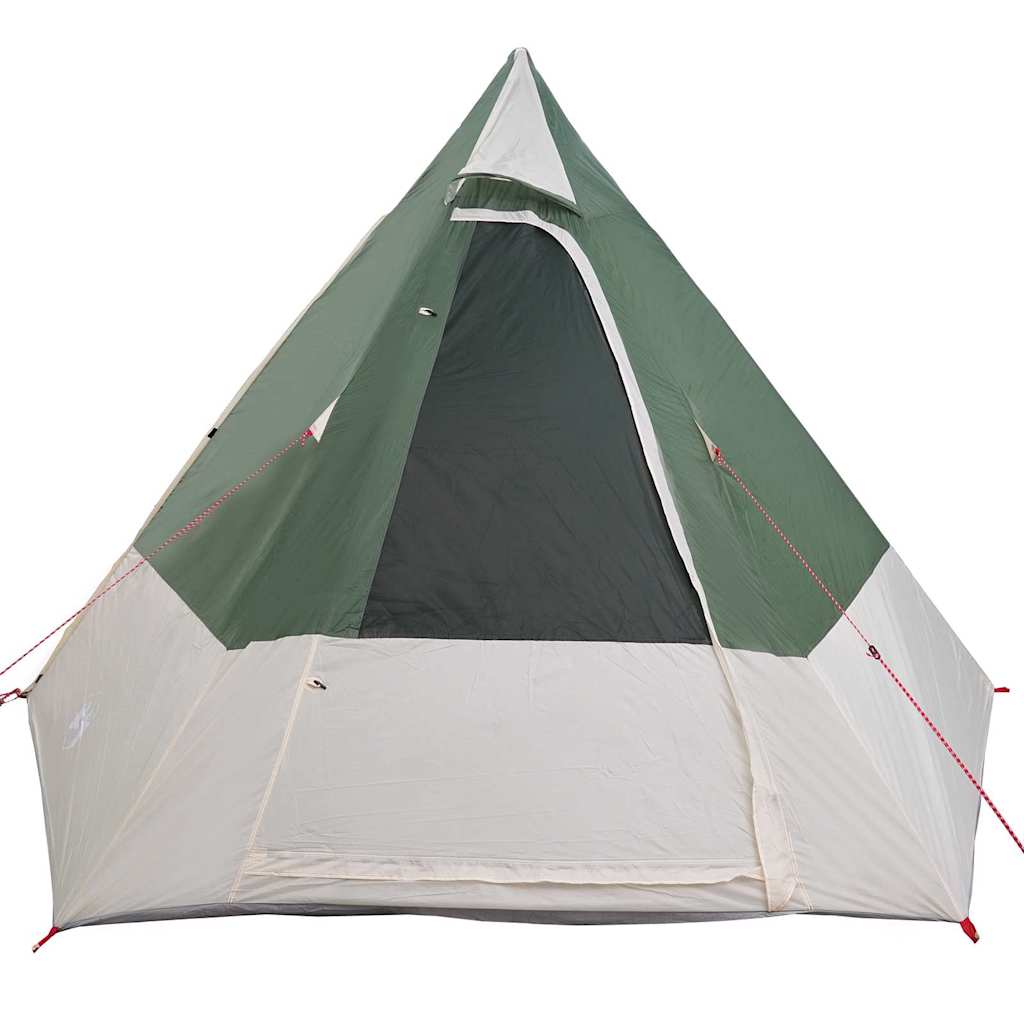 Camping Tent with Roof and Storage Green 482 x 360 x 227 cm Taffeta
