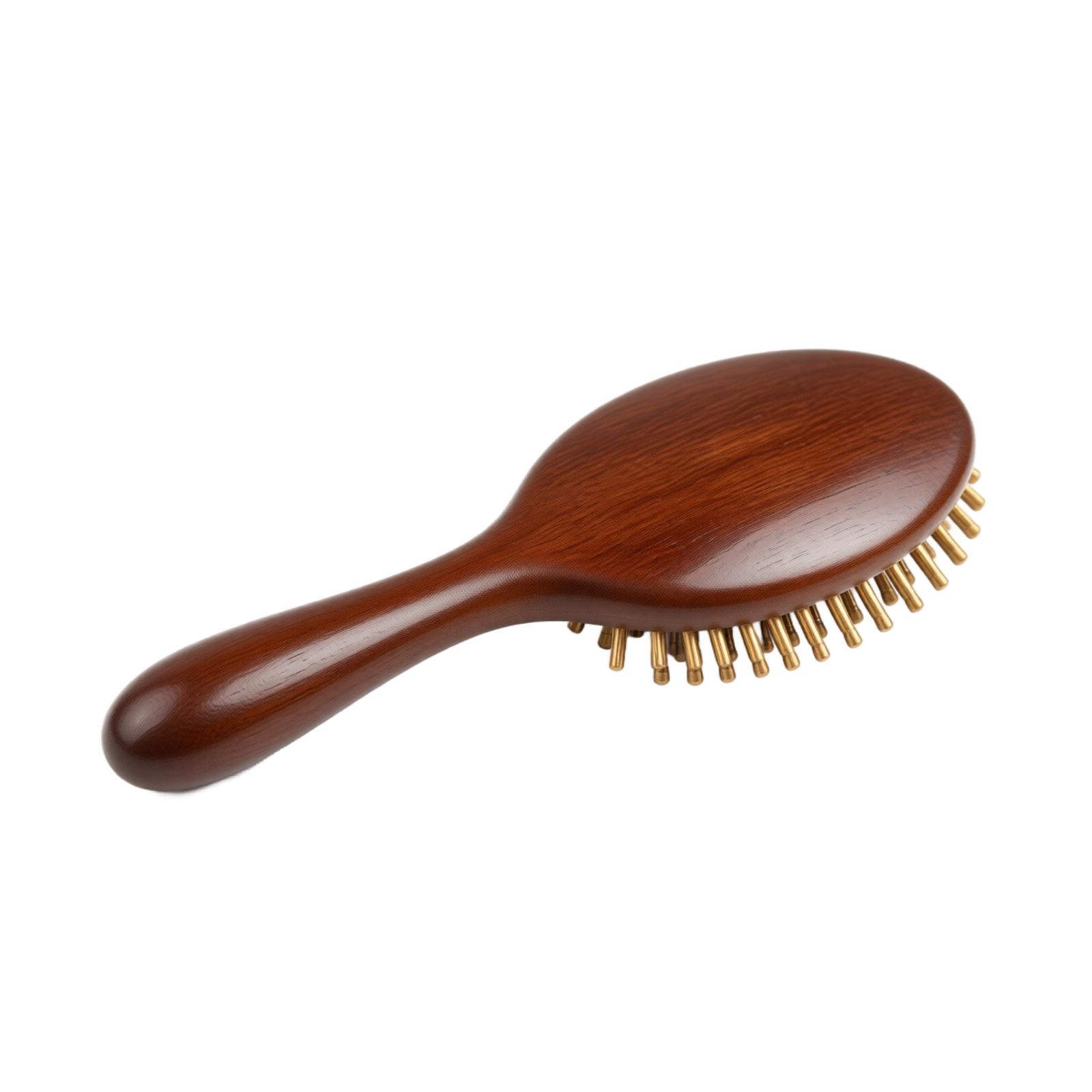 1 Hair Comb Volumizing Detangling Comb for Dry Hair Salon Styling One Size коричневый