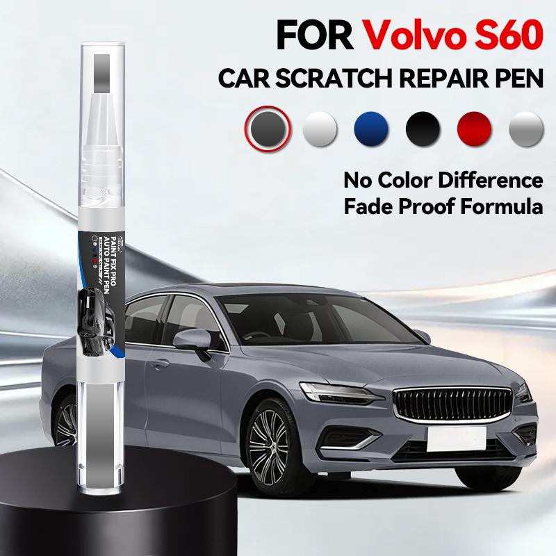 

For 1996-2025 VOLVO S60 P2 Y20 SPA P80 Paint Repair Pen Touch Up Scratch Remover DIY Auto Accessories Black White Red Silver